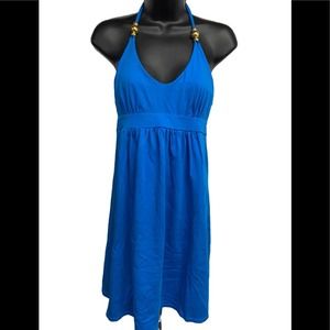 Victoria's Secret Blue Halter Dress